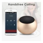 Generic Plastic Rubber Wireless M3 Bluetooth Speaker (Rose Gold) - Image 2