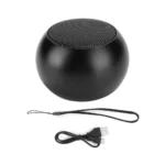 Generic Plastic Rubber Wireless M3 Bluetooth Speaker (Black) - Image 2