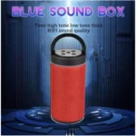 Generic Plastic Rubber Wireless KT125 Bluetooth Speaker (Red) - Image 2