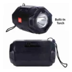 Generic Plastic Rubber Wireless AO105 Bluetooth Speaker (Black) - Image 2