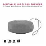 Generic Plastic Rubber Wireless AO105 Bluetooth Speaker (Grey) - With Dupatta by Nari Haat, Indian ethnic wear, women...