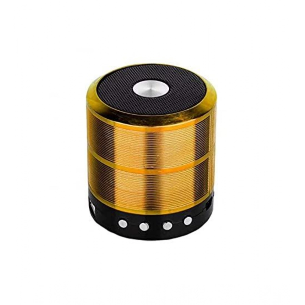 Gold Wireless Bluetooth Speaker WS887