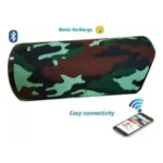 Generic Plastic Rubber Wireless TG113 Bluetooth Speaker (Foji) - Image 3