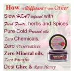 Beetroot Lip Balm India - Angle 2