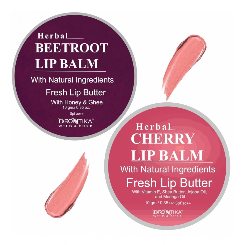 Unisex Herbal Beetroot Cherry Lip Balm