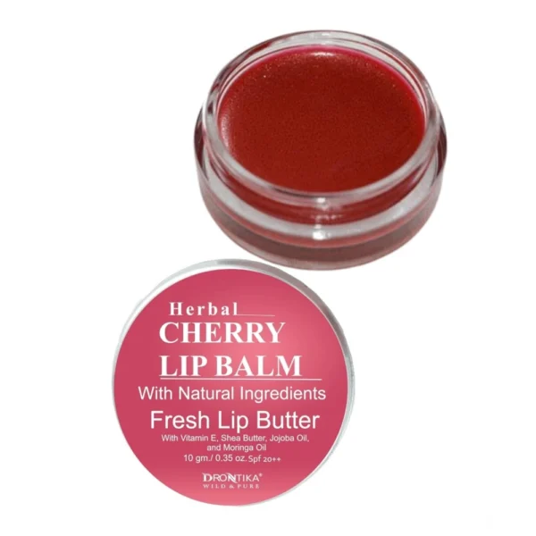 Unisex Herbal Cherry Lip Balm