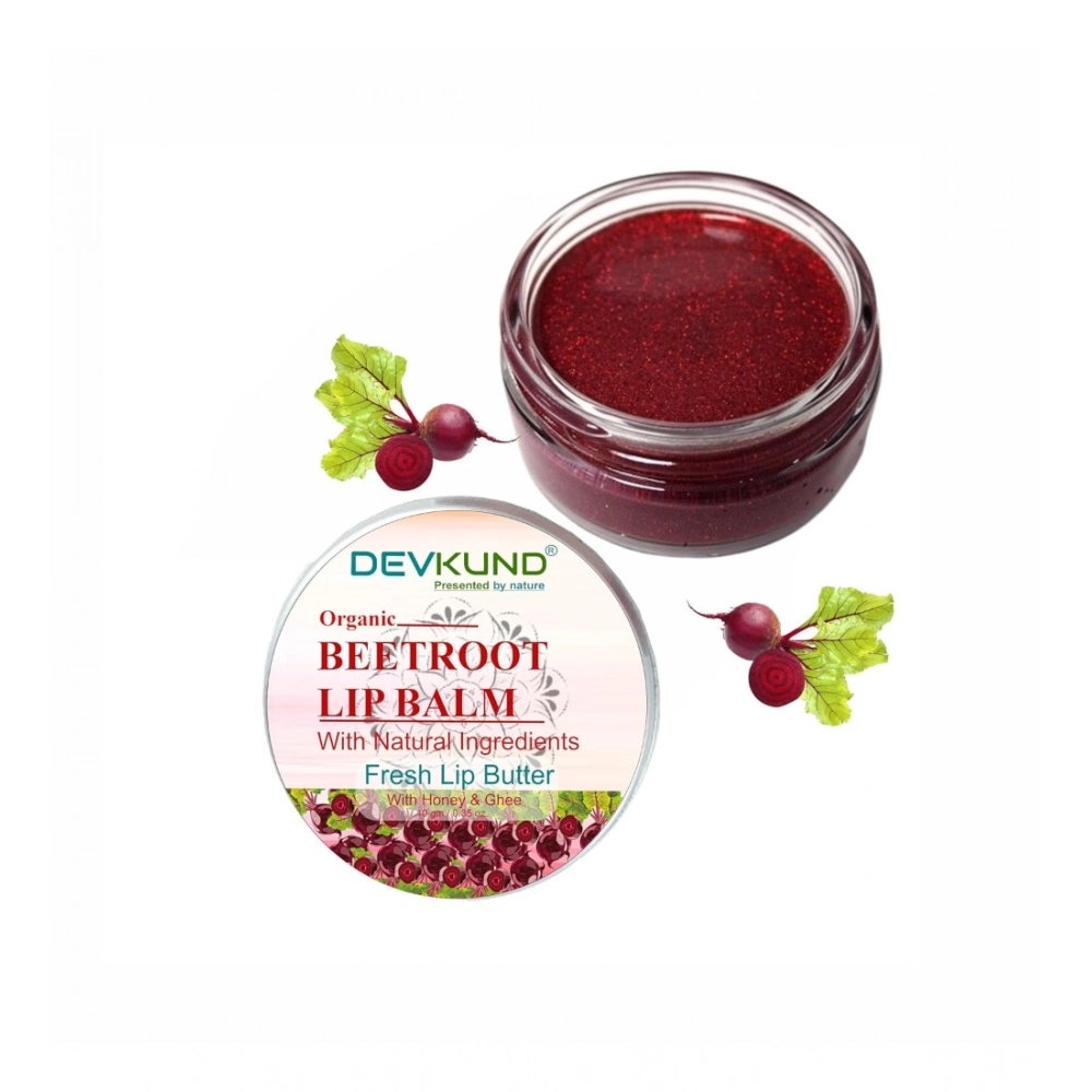 Unisex Herbal Beetroot Lip Balm