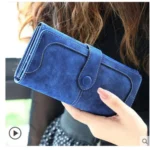 Women's Faux Leather Wallet - Angle 2