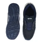 Generic Men's Casual Synthetic Leather Lace-Up Shoes (Navy Blue) - Image 5