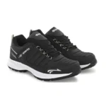 Generic Men's Casual Synthetic Leather Lace-Up Shoes (Black)