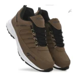 Generic Men's Casual Synthetic Leather Lace-Up Shoes (Brown) - Image 4