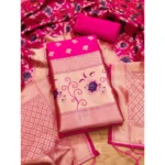 Buy Banarasi Silk Salwar Suit