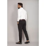 Generic Men's Casual Cotton Solid Full Sleeve Shirt (White) - Image 4