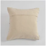 Generic Cotton Handcrafted Pit Loom Cushion Cover 16x16 Inch Pack of 2 (Sea Green) - Image 2