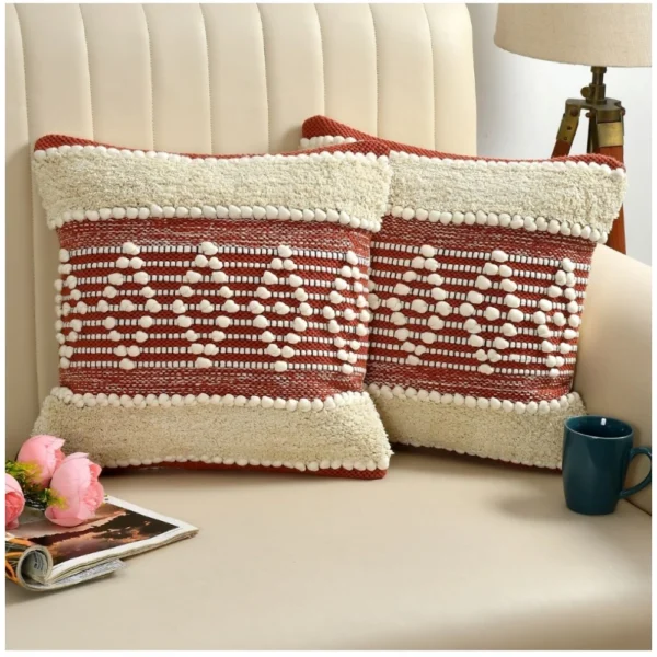 Handloom Cotton Cushion Covers