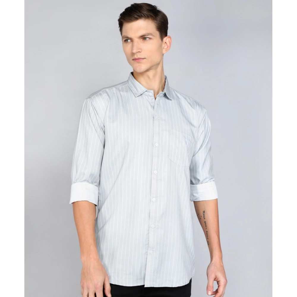54272731526_707535ba1b_o_d-1000x1000-1.webp Generic Men's Casual Viscose Rayon Striped Full Sleeve Collar Shirt (Grey) - Image 1