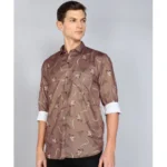 Generic Men's Casual Viscose Rayon Printed Full Sleeve Collar Shirt (Multicolor) - Image 3