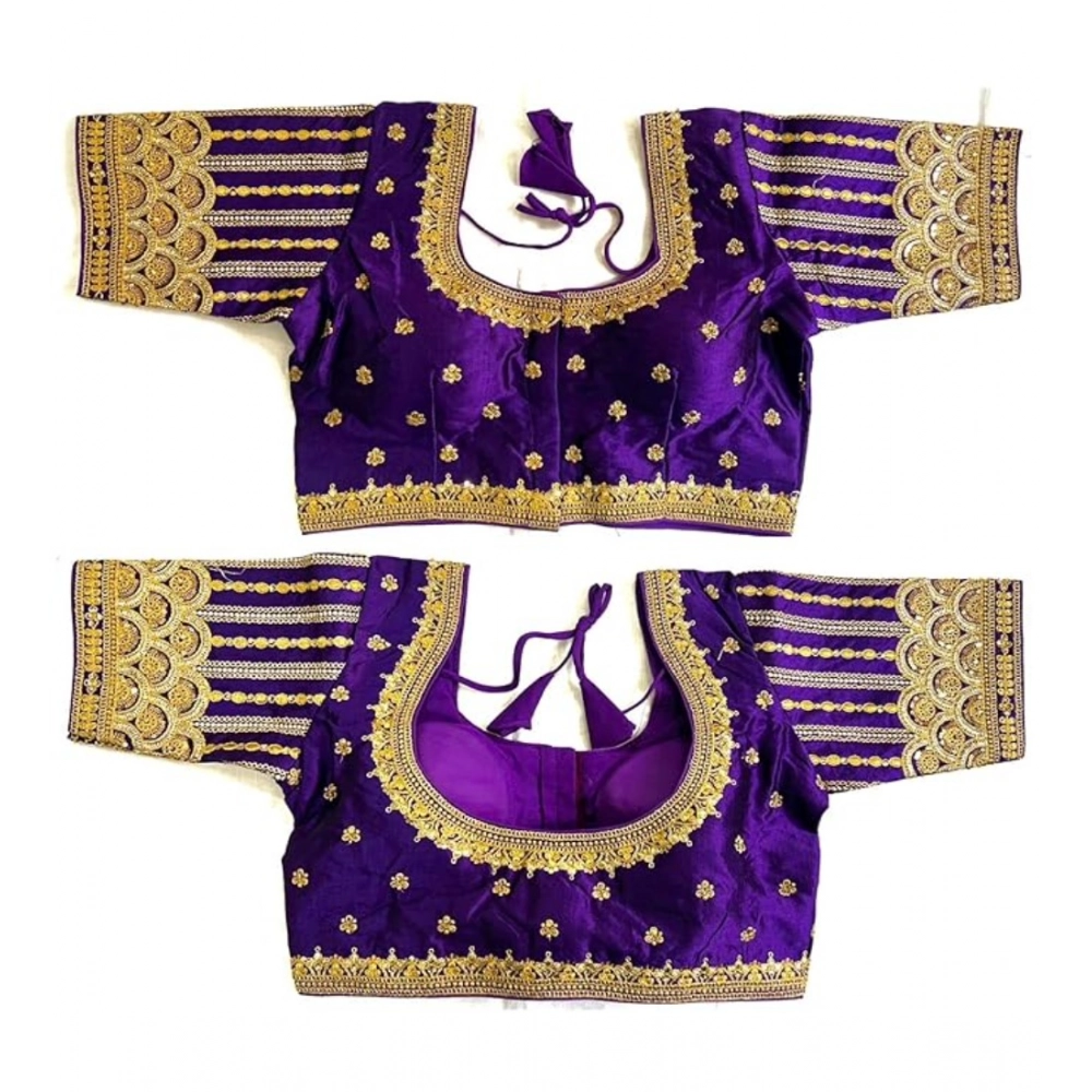 54292775010_3ffffcbb1a_o_d-1000x1000-1.webp Generic Women's Phantom Silk Embroidery Round Neck Short Sleeve Readymade Blouse (Blue, Free Size) - Image 1