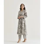 Women's Printed Kurti Set - Angle 3