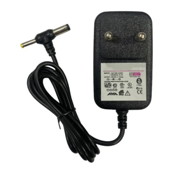 Black 10V 1A AC to DC Power Adapter for Set Top Box
