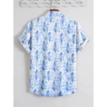 Men's Printed Half Shirt
