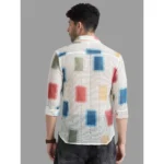 Generic Men's Cotton Knit Printed Full Sleeve Shirt (Multicolor) - Image 3