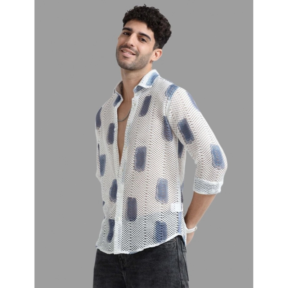 54323128900_f50eb325f8_o_d-1000x1000-1.webp Generic Men's Cotton Knit Printed Full Sleeve Shirt (White Blue) - Image 1