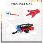 Generic Rubber Spider Web Shooters Toy for Kids (Red) - Image 3