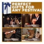 Generic Wood 3D Galaxy Crystal Ball Night Lamp Colorful LED Wooden for Earth (Transparent) - Image 2