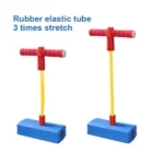 Generic Rubber Kids Pogo Jumper Fun and Safe Pogo Stick for Toddlers Bouncing Toy for Ages 3 and up Holds up to 250lbs (Multicolor) - Image 3
