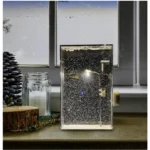 Generic Wood Snowfall Lamp with Street Light Snow lamp (Transparent) - Image 3