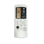 White Universal Voltas AC Remote Control with Backlight