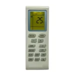 White Generic Bluestar AC Remote Control No.18 with Backlight