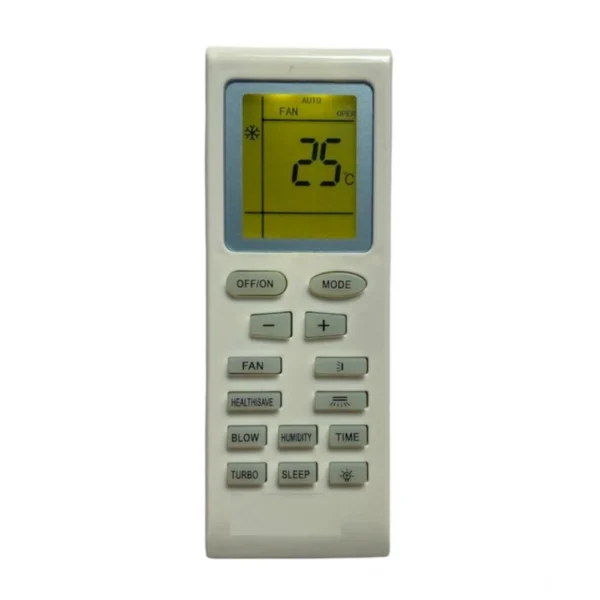 White Generic Bluestar AC Remote Control No.18 with Backlight