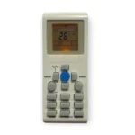 White Generic Aux AC Remote Control No.171 with Backlight