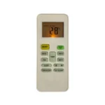 White Generic Midea AC Remote Control No.142 with Backlight