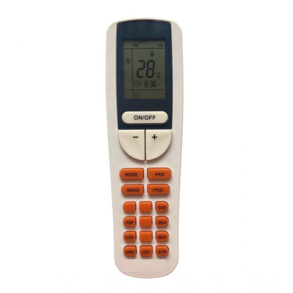 White Generic Godrej AC Remote Control No.133