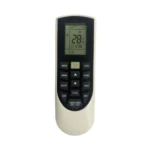 White Lloyd AC Remote Control No Backlight