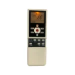White Generic Videocon AC Remote Control No.55 with Backlight