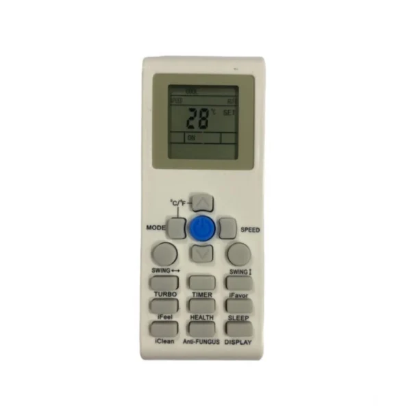 White Generic Aux AC Remote Control No.171