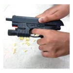 Generic Plastic Pubg Pistol Shooting Toy For Kids With 8 Round Reload (Multicolor) - Image 2