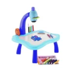 Multicolor Kids Drawing Projector Table with Music