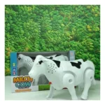 Generic Plastic Electric Milk Cow Moving Legs And Shake Tail (Multicolor ) - Image 2