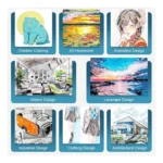 Generic Plastic 60Pcs Colors Art Markers Sketch Pen Dual Tip Artist Art Marker (Multicolor ) - Image 4