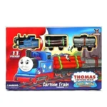 Generic Plastic Thomas Express Train 11Pcs Toy Set With Tracks (Multicolor) - Image 2