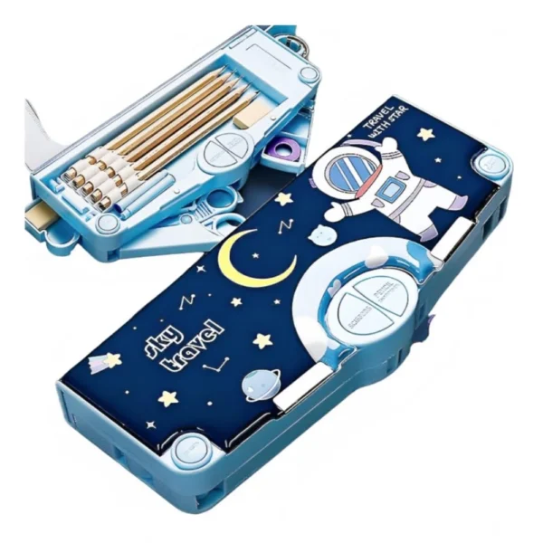 Multicolor Magnetic Pencil Case for Kids