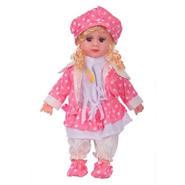 Multicolor Plastic Singing Baby Girl Doll