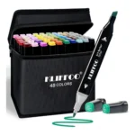 Generic Plastic 48Pcs Colors Art Markers Sketch Pen Dual Tip Artist Art Marker (Multicolor ) - Image 2