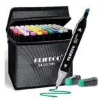 Multicolor 24 Pcs Dual Tip Art Markers Set