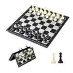 Multicolor Plastic Chess Board Game for Kids and Adults